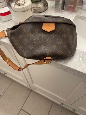 Louis Vuitton Monogram Bum Bag in Brown